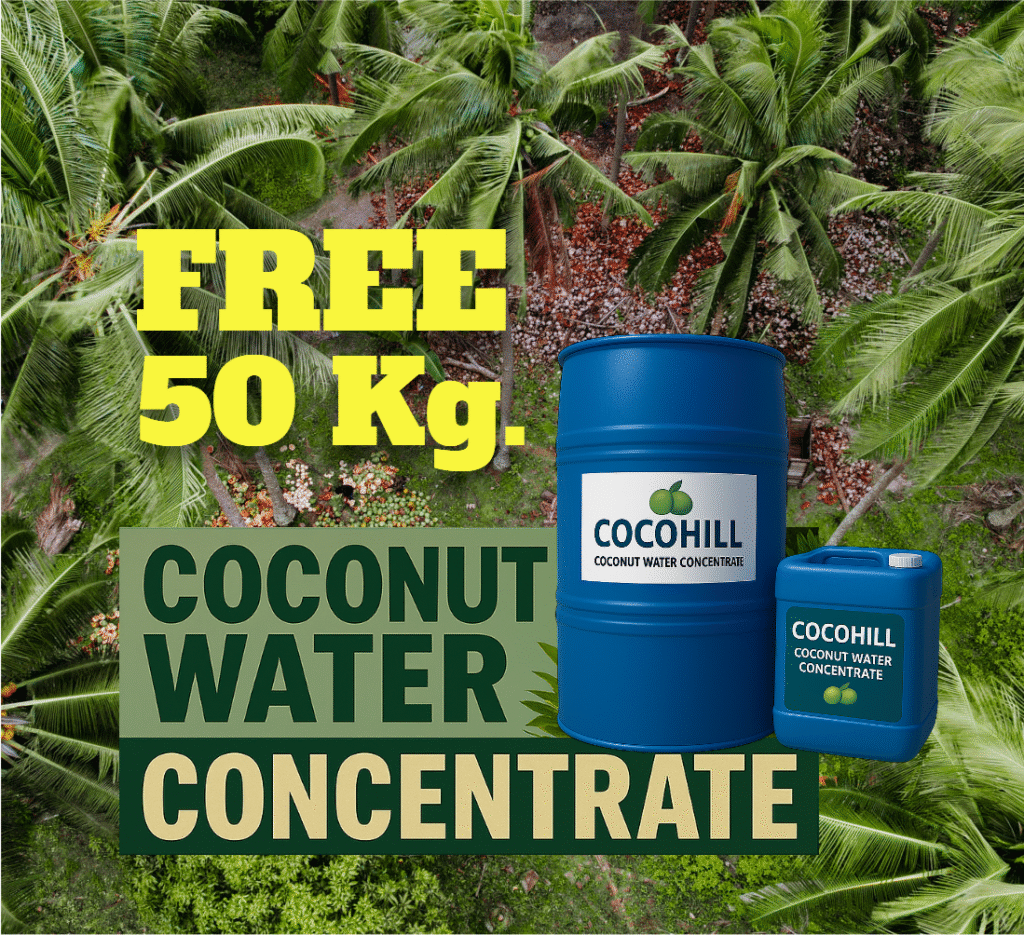 free 50 kg coconut water concentrate
