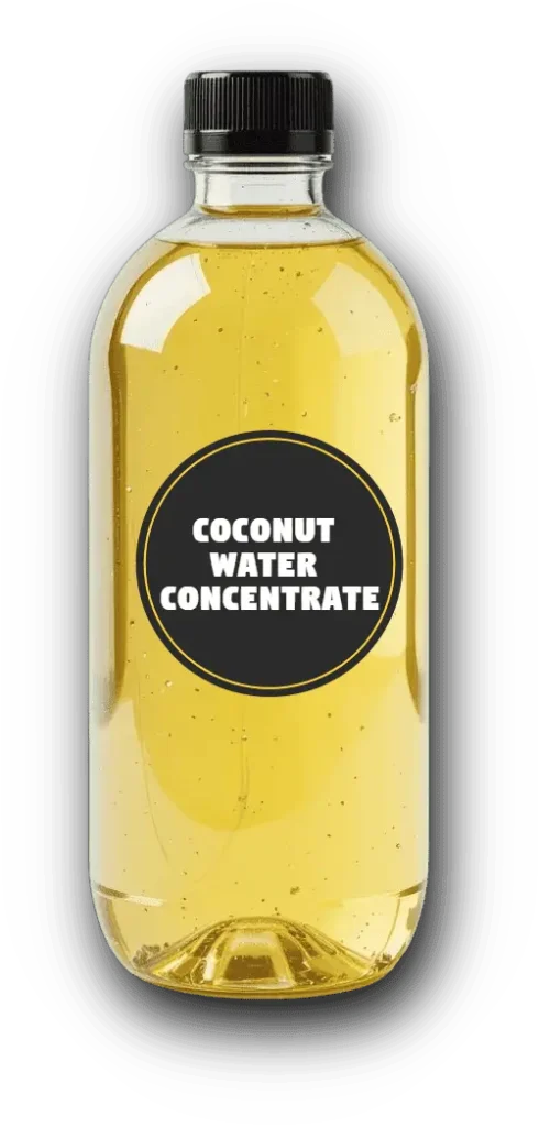 coconut water concentrate natural & organic shelf stable